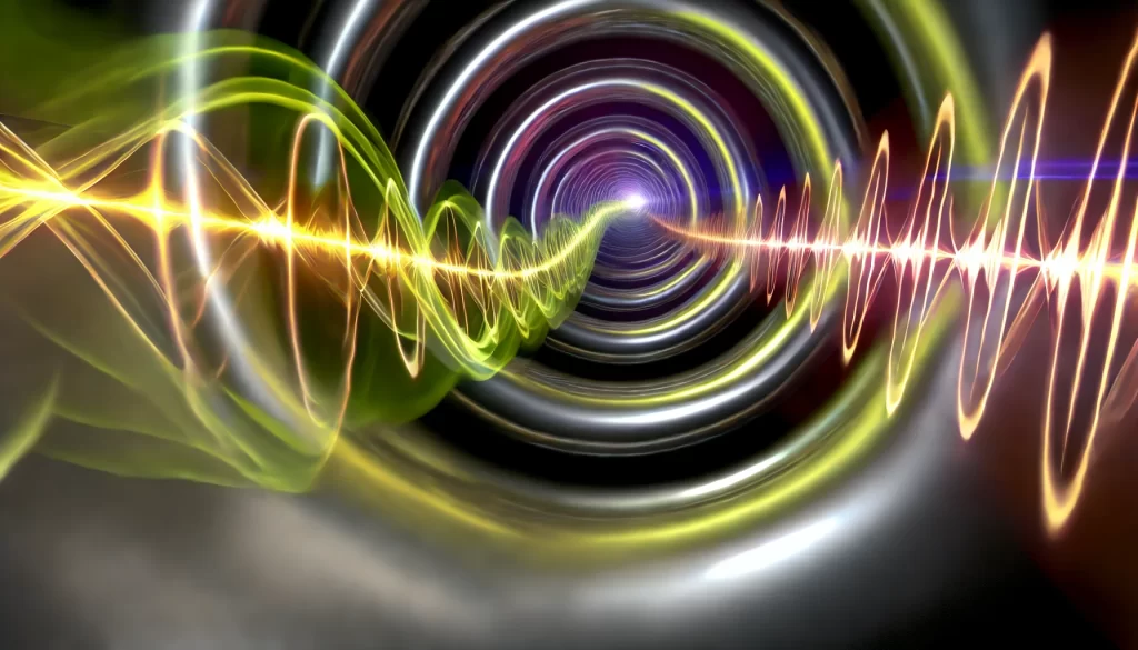 Sound Traveling Through a Spiral