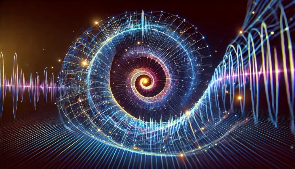 Sound Traveling Through a Spiral